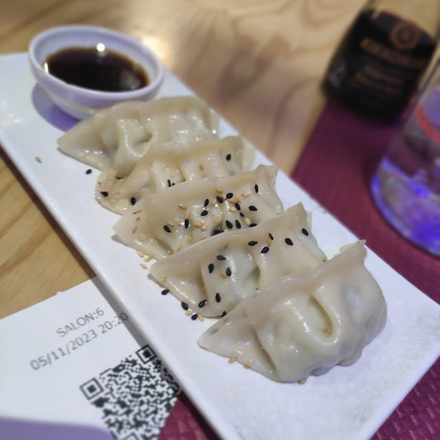 Gyozas de Pollo Y Verduras