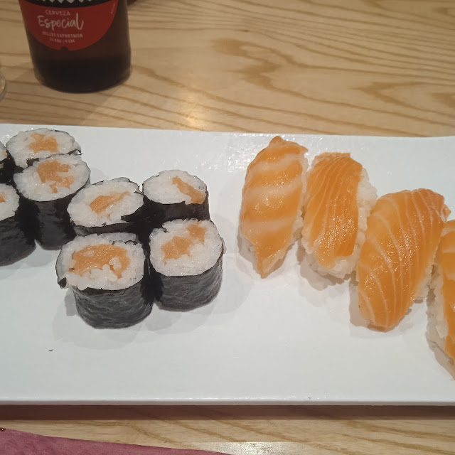 Nigiri Salmón 4 Uds