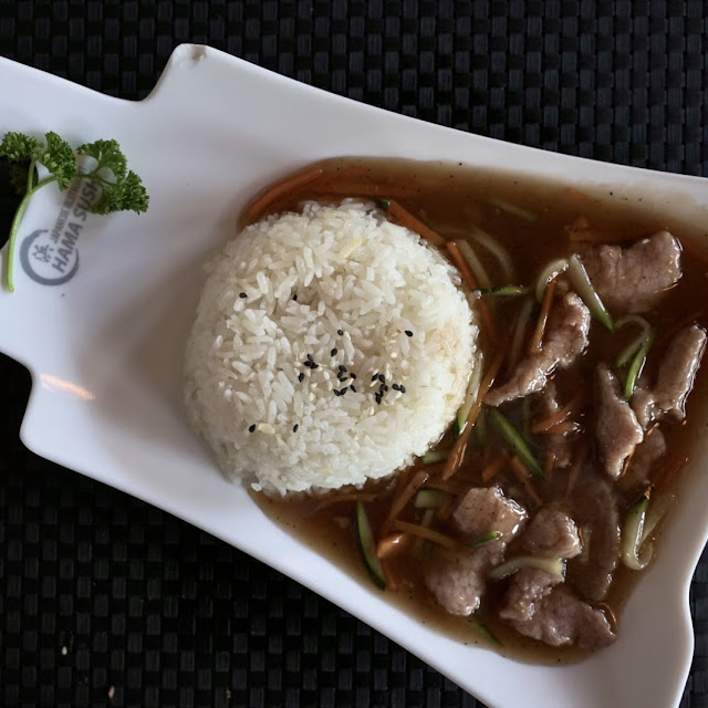 White Rice with Beef