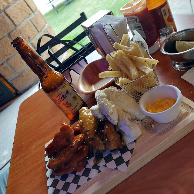 Alitas de Mango Habanero Y Parmesano