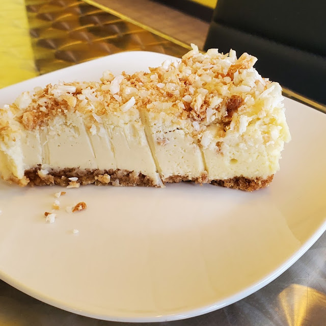 Toasted Coconut Cheesecake