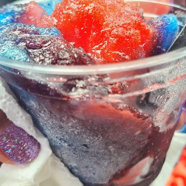 Rainbow Italian Ice