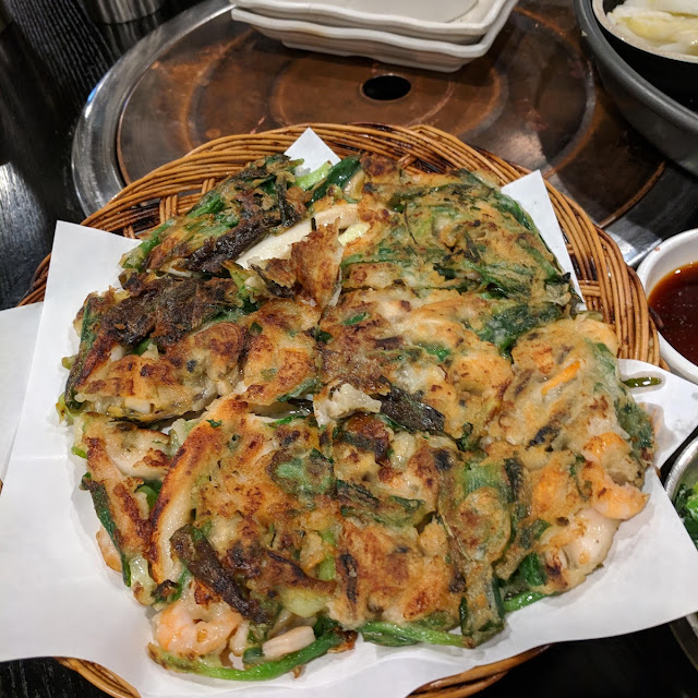 Seafood Pancake