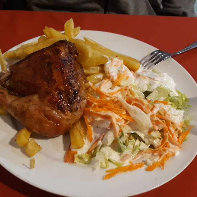 1 4 de Pollo A la Brasa