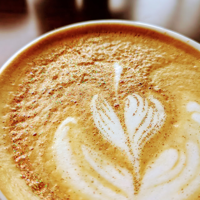 Glitter Gold Latte