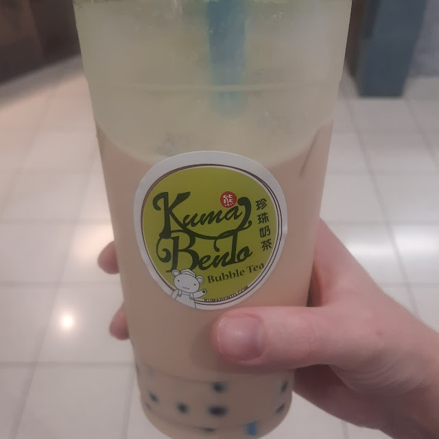 Coconut Milk Tea with Brown Sugar Juicy Pearls