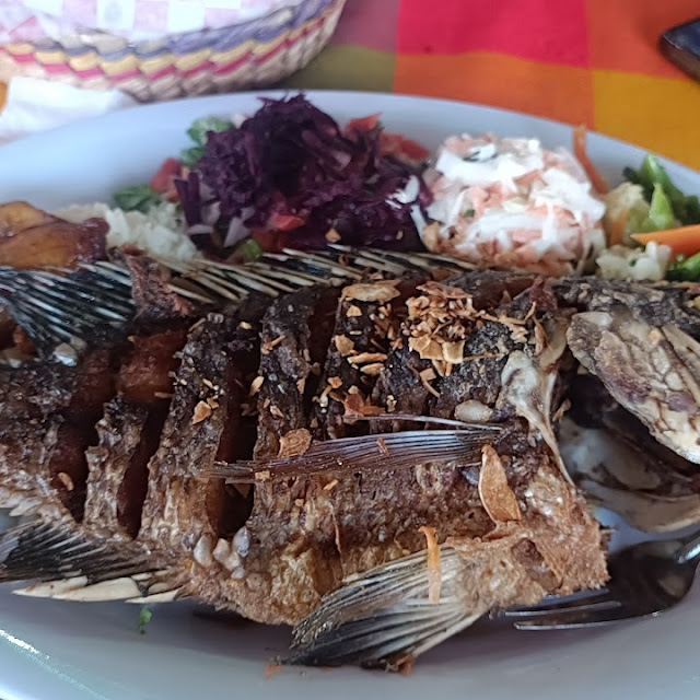 Mojarra Al Mojo de Ajo