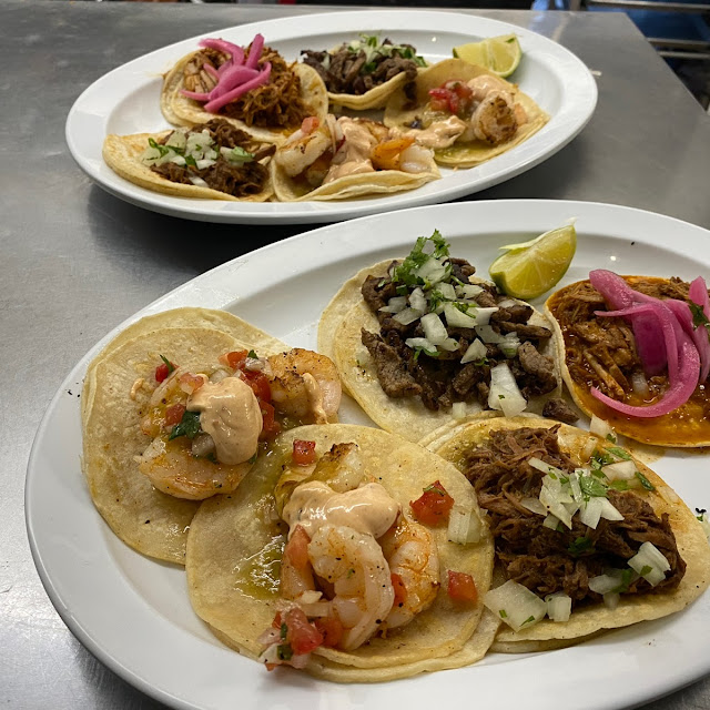 6 Asada 6 Pastor Tacos Special