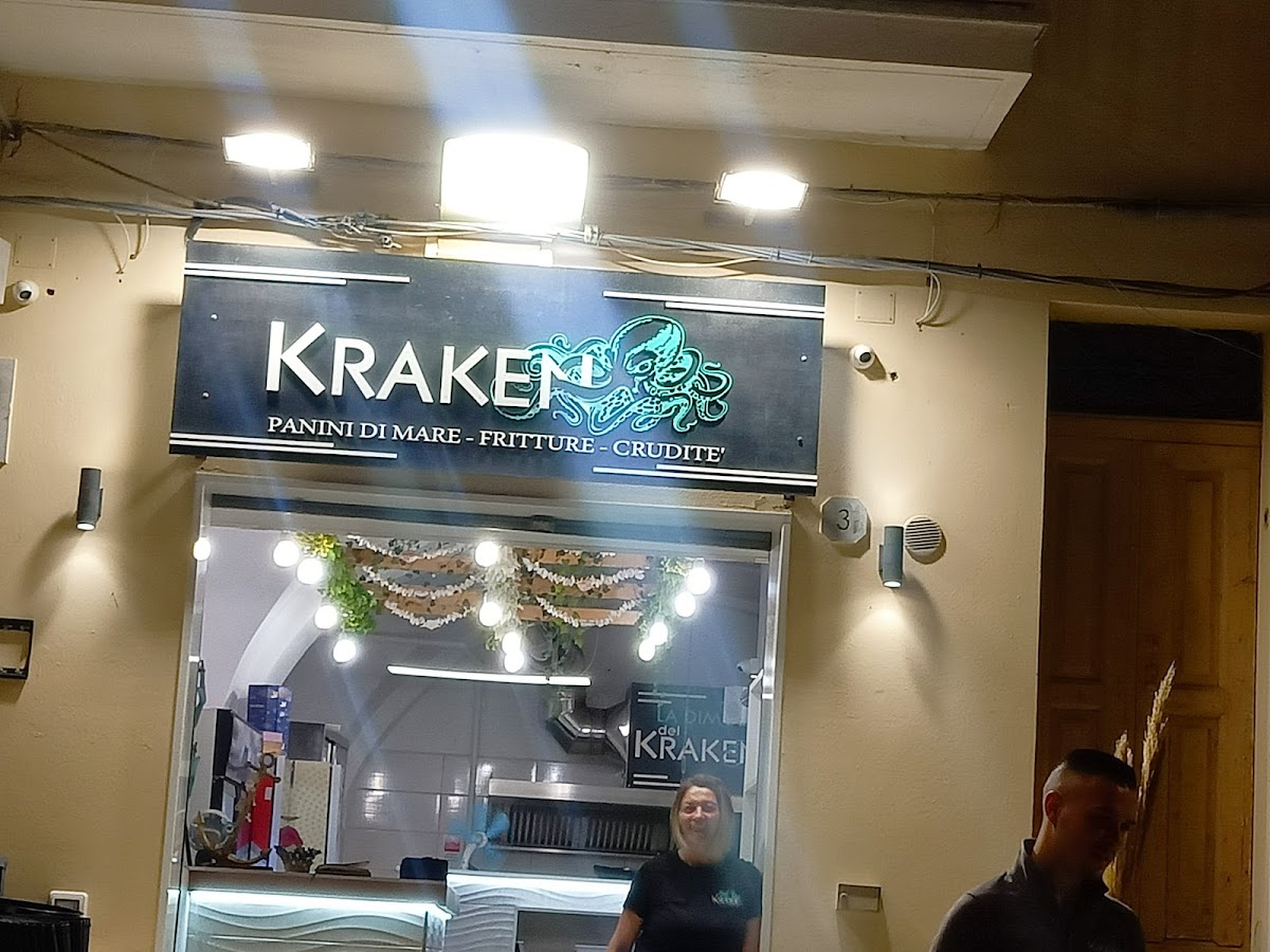 Kraken street food fish