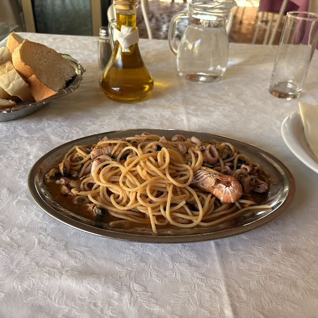 Spaghetti Calamari E Scampi