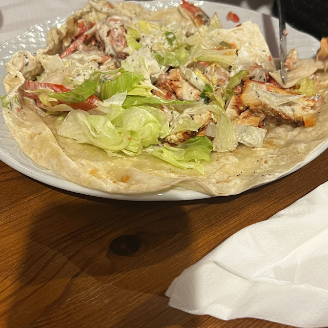 Chicken Kebab Wrap