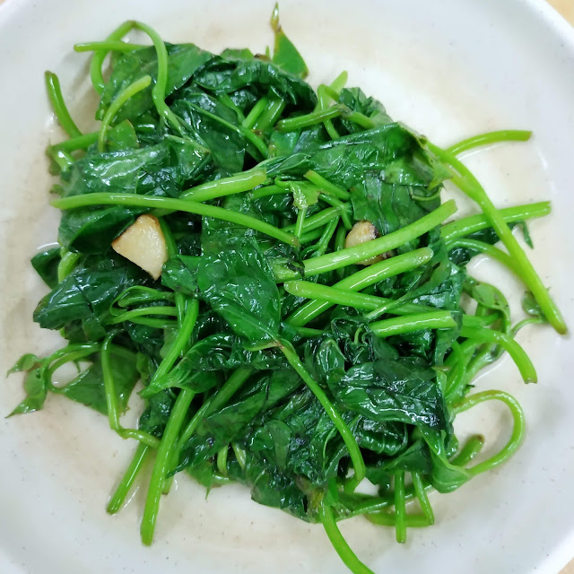 Fried Sweet Potato Leaf