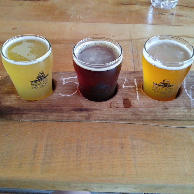 Flight of Craft Beer