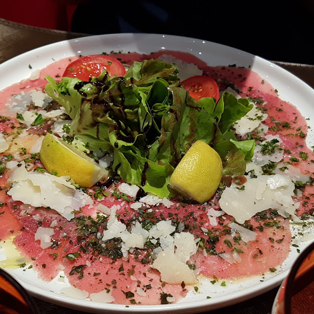 Carpaccio de Boeuf À l'italienne