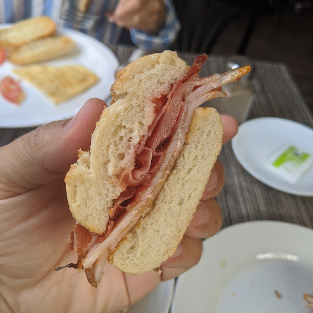 Pitufo de Jamón Y Bacon