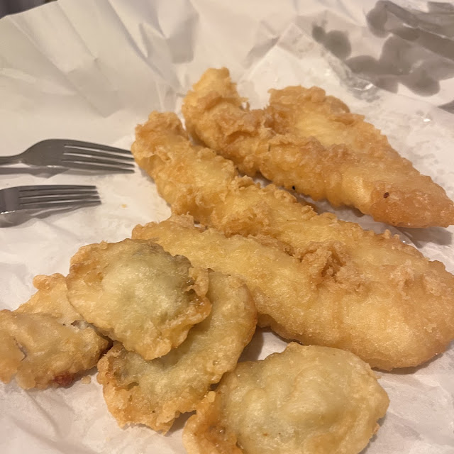 Blue Cod Battered