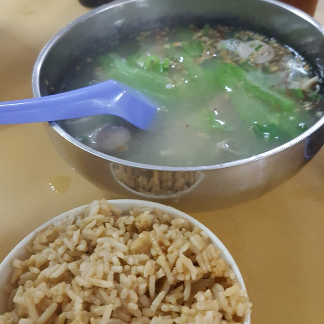 Bitter Gaud Mixed Pork & Intestine
