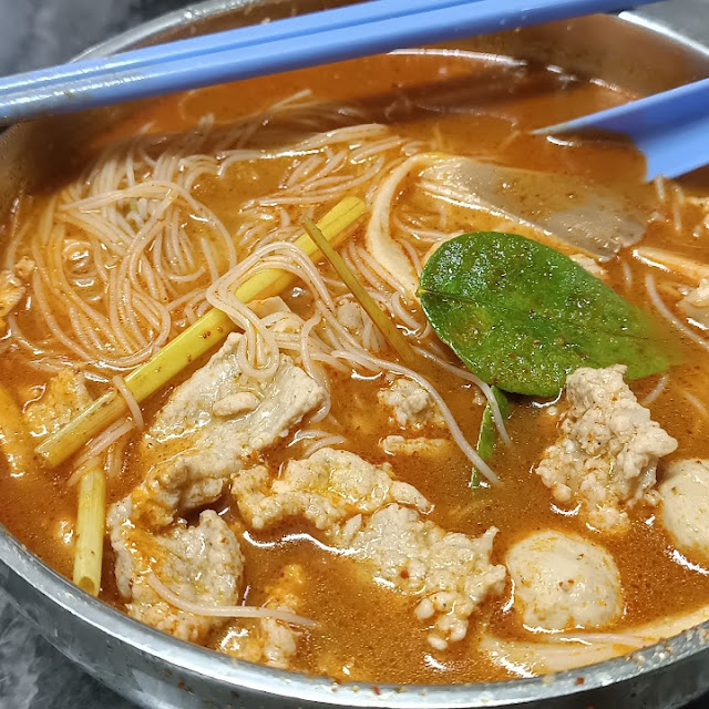 Tom Yum Pork Noodle Soup