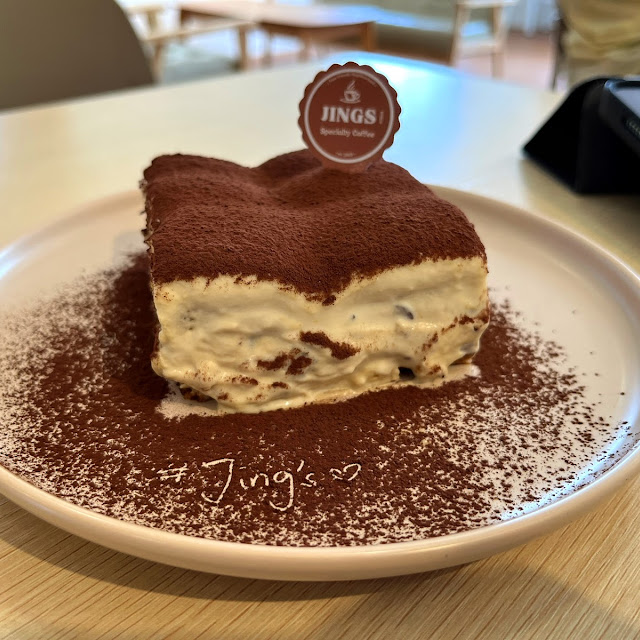 Tiramisu Cake & Flat White