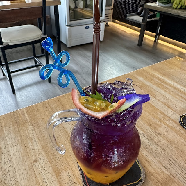 Italian Soda Blue Butterfly