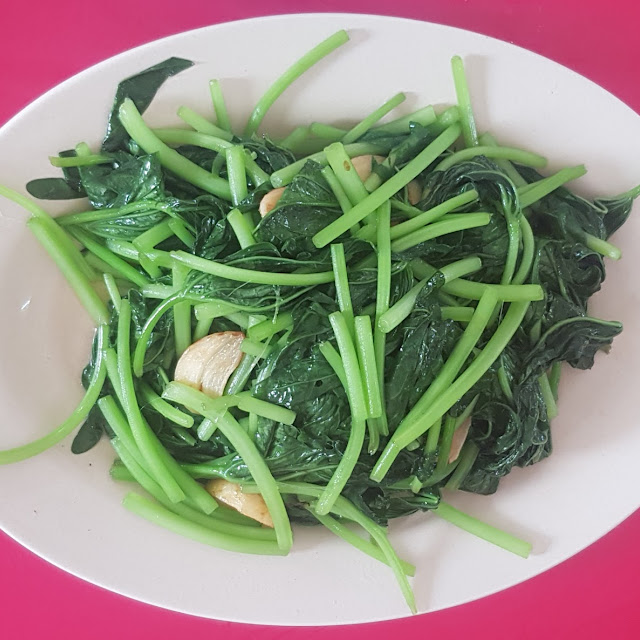 Stirred Fried Sweet Potato Leaves