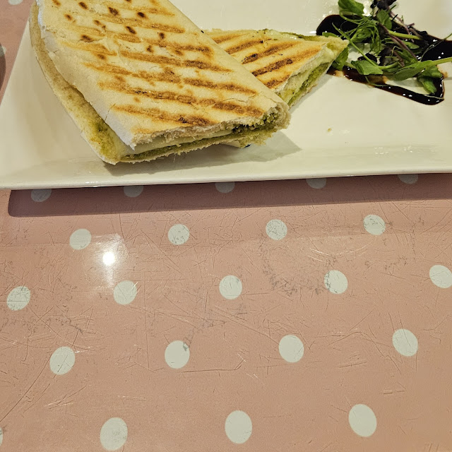 Mozzarella and Pesto Panni