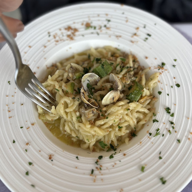 Trofie Con Vongole E Bottarga