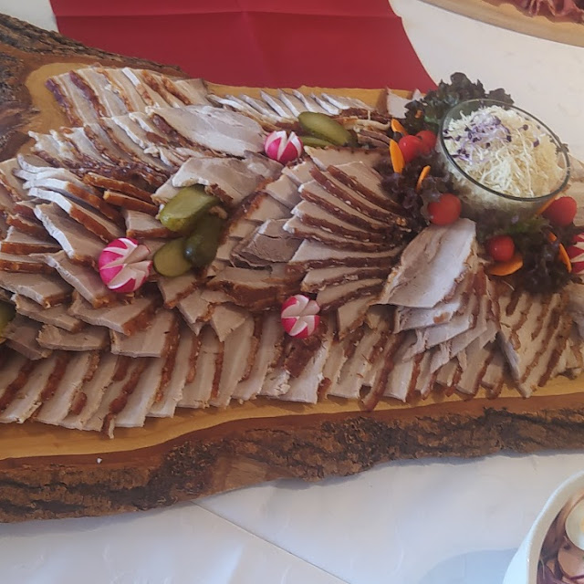 Schweinebraten Platte