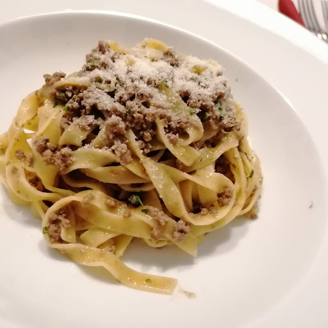 Tagliatelle Al Ragù Di Cervo
