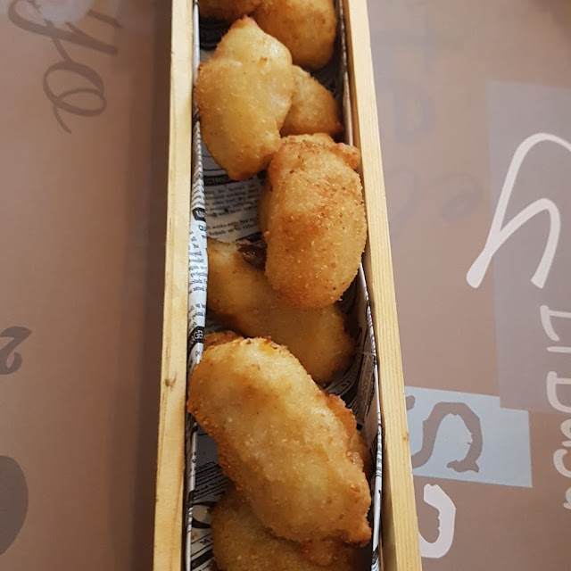 Croquetas Caseras de Gambas Y Vieria