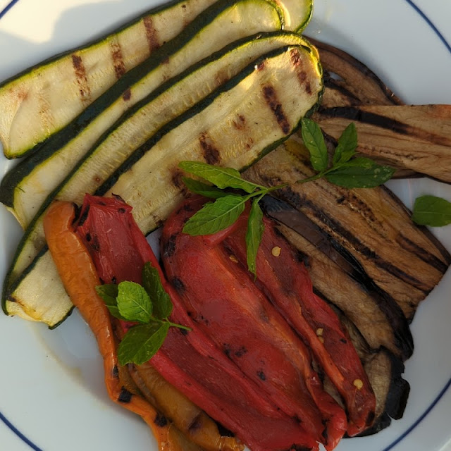 Grillet Grønsager