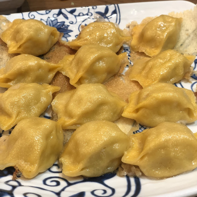 Pan Fried Pork & Cabbage Dumplings