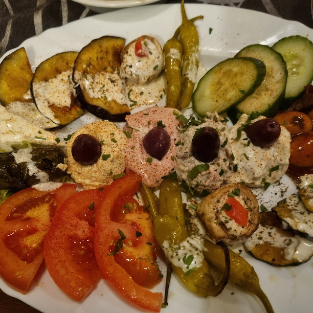 Vorspeisen Platte Vegan