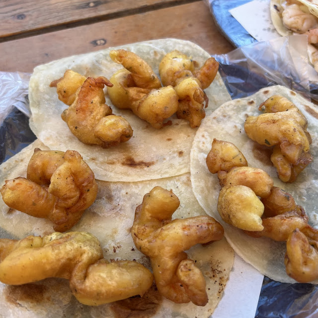 Tacos de Camarón Empanizado