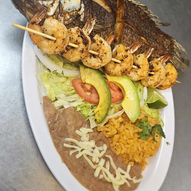 Fry Fish with Shrimp