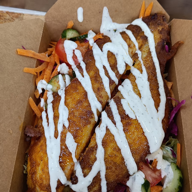 Grilled Fish Salad