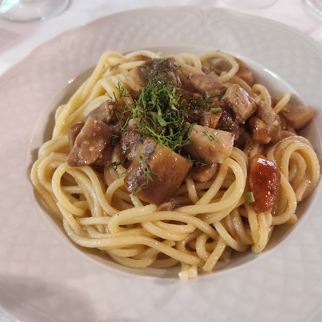 Troccoli Con Porcini E Finocchietto