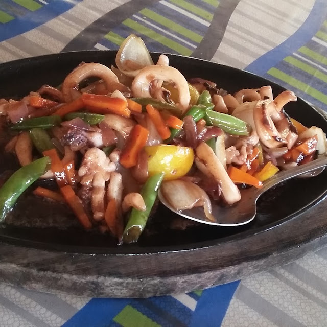 Sizzling Mushroom