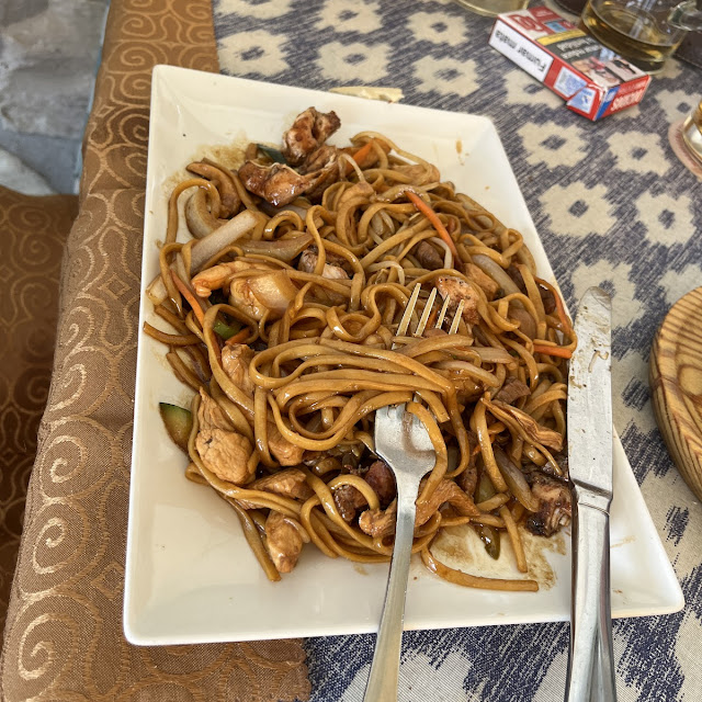 Tallarines Con Pollo