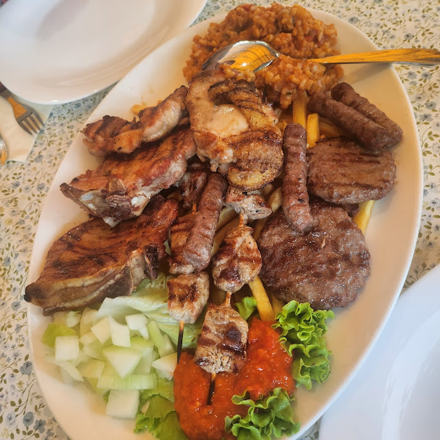 Meat Plate for Two