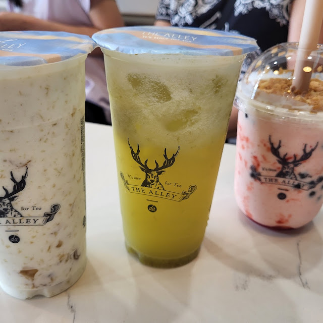 Crunchy Strawberry Milk Tea