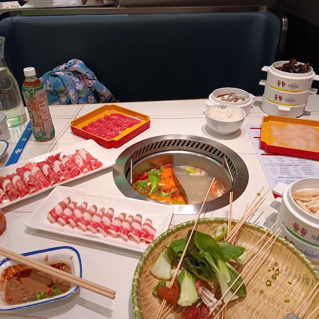 Spicy Sichuan Hot Pot with Seafood