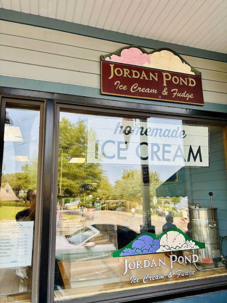 Jordan Pond Ice Cream & Fudge