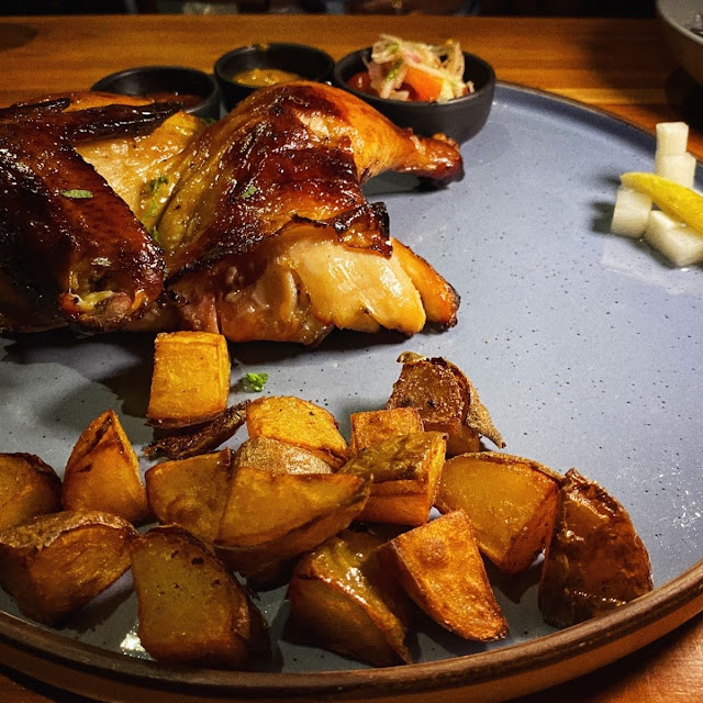 Clay Pot Roasted Half Chicken