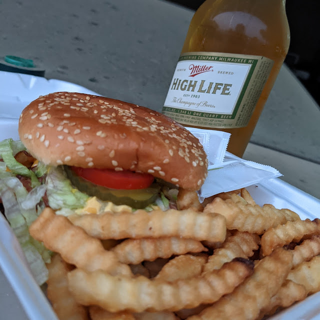 Double Cheese Burger with Bacon