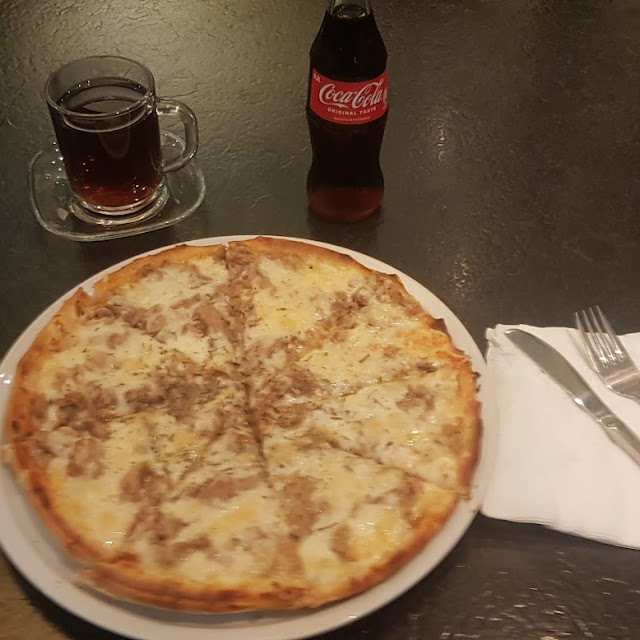 Thunfisch Pizza