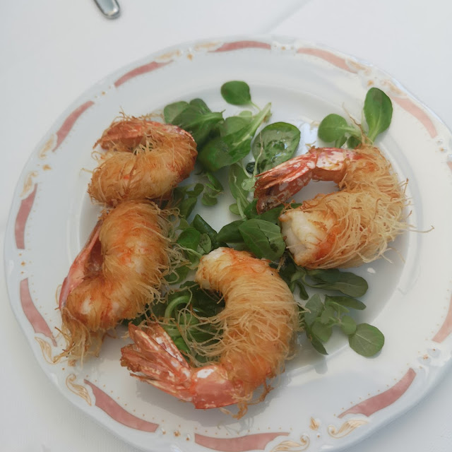 Gamberi Fritti In Pasta Kataifi