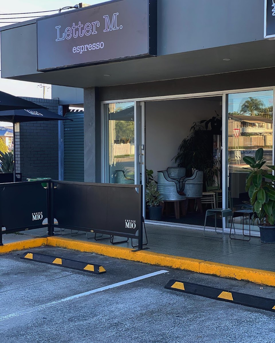 Letter M. Espresso