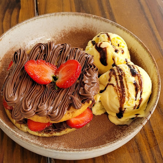 Waffer Com Nutella