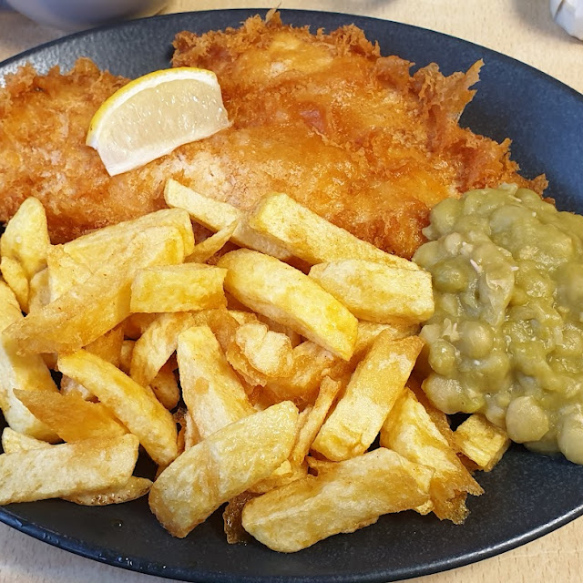 Fish Chips Mushy Peas